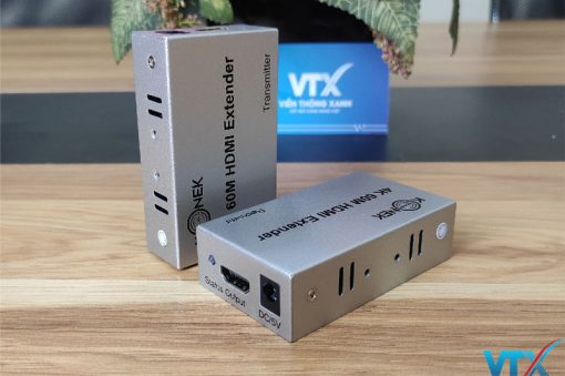 Bộ kéo dài HDMI 4K 60M KVM Golden Konek-1