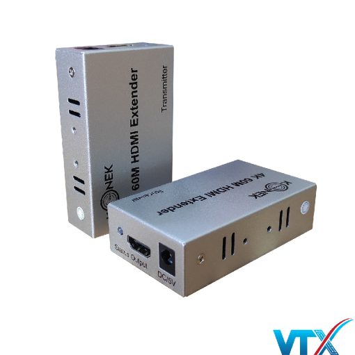 Bộ kéo dài HDMI 4K 60M KVM Golden Konek