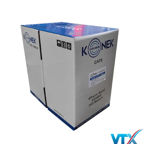 Cáp mạng Golden Konek Cat6 SFTP Cuộn 305m
