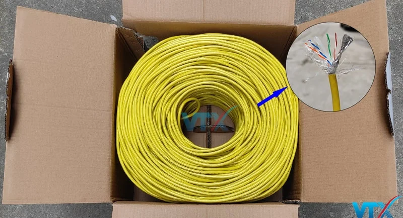 Đóng gói Golden Konek Cat6 SFTP