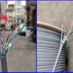 Cấu tạo cáp mạng thang máy Golden Konek Cat5 FTP Elevator