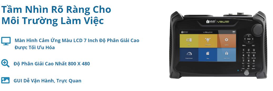 Máy đo công suất quang Inno Cable Antenna Analyzer View 900