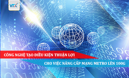 Công nghệ tạo điều kiện thuận lợi cho việc nâng cấp mạng Metro lên 100G