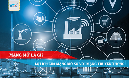 Mạng mở là gì Lợi ích của mạng mở so với mạng truyền thống