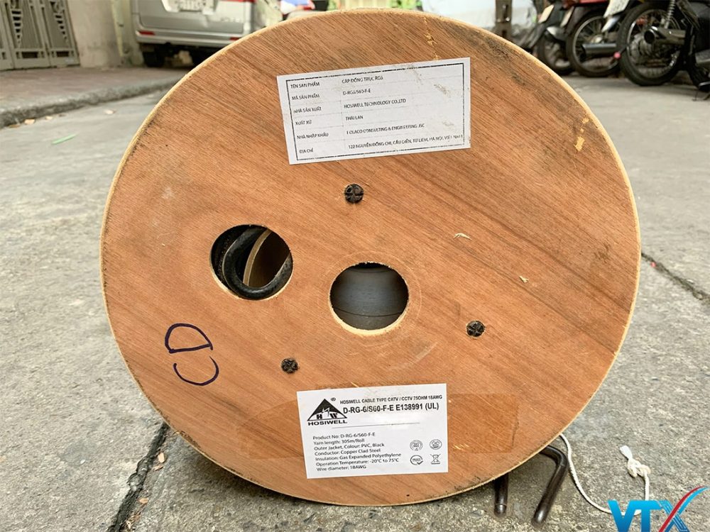 Cáp Đồng Trục Hosiwell D-RG6-S60-F E138991