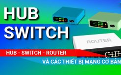 Các thiết bị mạng cơ bản và sự khác nhau của chúng