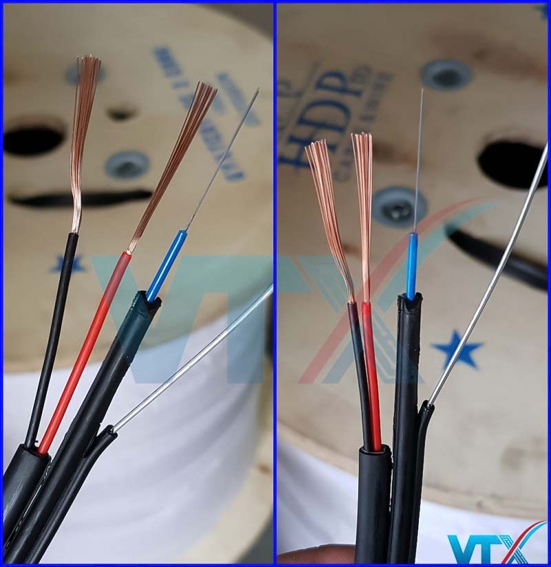 Cáp quang kèm nguồn HDPRO