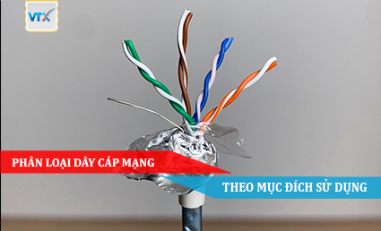 Phân loại dây cáp mạng theo mục đích sử dụng