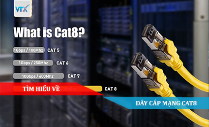 Tìm hiểu về Dây cáp mạng Cat8