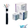 Cáp mạng chống nước Cat6 FUTP 4 Pair Hosiwell 30026-BK-AQ