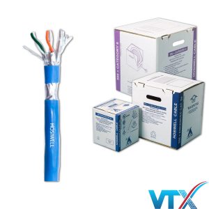Dây cáp mạng Cat6A F/FTP 4 Pair Hosiwell 30201-BL-LSZH