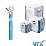 Dây cáp mạng Cat6A SFTP 4 Pair Hosiwell 30205-BL-LSZH