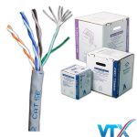 Dây nhảy mạng Cat5 UTP 4 Pair Hosiwell 30001-GR