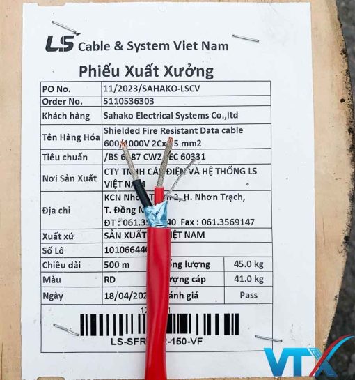 cáp tín hiệu chống cháy LS 2x1.5 LS-SFRS-02-150-VF (3)
