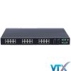 IES2028-4GS Switch Ethernet công nghiệp UPCOM 24 cổng 10-100 và 4 cổng Gigabit SFP