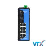 IES4010-2GS Switch Ethernet công nghiệp UPCOM 8 cổng 10-100 và 2 cổng Gigabit SFP