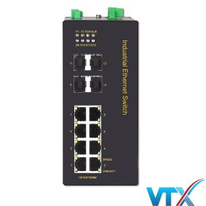 Switch UPCOM IES4012G-8G-4GS  8 cổng 10/100/1000 + 4 SFP