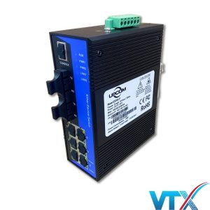 Switch Công nghiệp UPCOM 6 cổng 10/100M và 2 cổng 100M FX IES308-2F