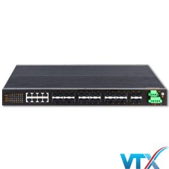 Switch Công nghiệp UPCOM 8 cổng Gigabit + 20 cổng SFP Gigabit IES1028G-8GC-20GS