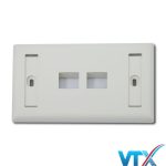 Wallplate 2 Port PANDUIT NK2FIWY (2)