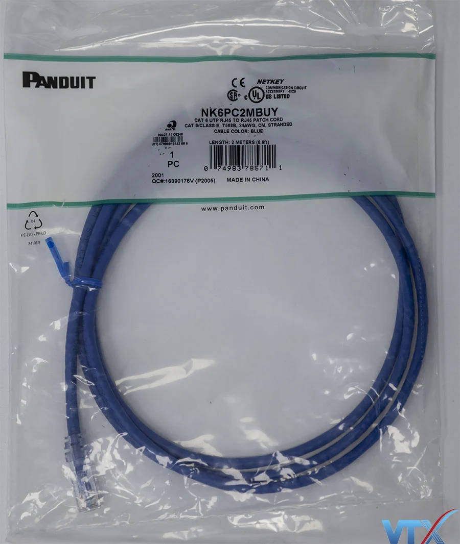 dây nhảy mạng Cat6 UTP PANDUIT NK6PC2MBUY