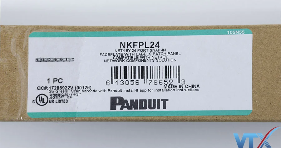 patch panel 24 port PANDUIT NKFPL24 (4)