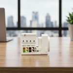 Ảnh chụp chi tiết Nhân mạng Cat6 Sino Vanlock