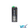 BIES508-2GS Switch công nghiệp By-pass UPCOM 6 cổng RJ45 10-100M +2 cổng SFP Gigabit (được quản lý)