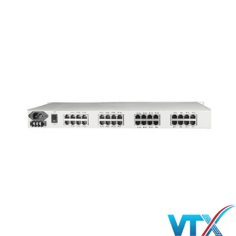 Bộ chuyển đổi 30 kênh thoại E1 PCM Mux UPCOM E1-MUX30 (19 Inch)