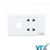 Ổ 1 + 2 lỗ SINO S18UXX