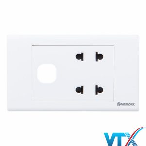Ổ 2 ổ 2 chấu + 1 lỗ SINO S18U2X