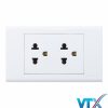 Ổ cắm 2 3 chấu 16A S18UE2