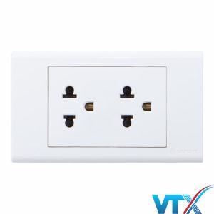Ổ cắm 2 3 chấu 16A S18UE2