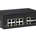 PIES1014G-4GS-8P-BT Switch PoE công nghiệp UPCOM 8 cổng PoE (Hỗ trợ 9-10 cổng bt-90W) + 2 cổng RJ45 + 4 cổng SFP Gigabit