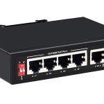 PIES206-4P Switch PoE công nghiệp UPCOM 4 cổng PoE 10-100 Base-T(X) + 2 cổng Uplink 10-100M RJ45 (không quản lý)