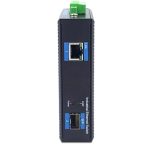 PIMC201-SFP Switch PoE công nghiệp UPCOM 1 cổng PoE 10-100-1000M Base-T(X) + 1 cổng SFP Gigabit (không quản lý)