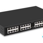 Switch PoE UPCOM 24 cổng PoE 10-100M + 2 cổng Uplink 1000M + 1 cổng Gigabit SFP POE3024-2G-GS