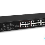 Switch PoE UPCOM 24 cổng PoE 10-100M + 2 cổng Uplink 1000M + 2 cổng Combo Gigabit SFP POE3024-2G-2GS