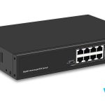 Switch PoE UPCOM 8 cổng PoE 1000M + 1 cổng Uplink Gigabit SFP POE308G-2GS