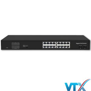 Switch PoE UPCOM POE3016G-2GS 16xPoE 1000M + 2xSFP 1000M