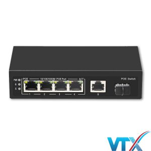Switch PoE UPCOM POE304G-G-GS 4 cổng PoE 1000M