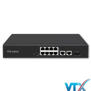 Switch PoE UPCOM POE3016-2G-GS 16 cổng PoE 10/100M