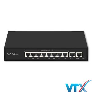 Switch PoE UPCOM POE308G-2G 8 cổng PoE 1000M