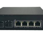 Switch PoE công nghiệp UPCOM 4 cổng PoE Gigabit RJ45 + 2 cổng SFP Gigabit (không quản lý) PIES206G-2GS-4P