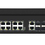 Switch PoE công nghiệp UPCOM 8 cổng PoE (Hỗ trợ 9-10 cổng bt-90W) + 2 cổng RJ45 + 4 cổng SFP Gigabit PIES1014G-4GS-8P-BT