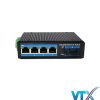 Switch PoE công nghiệp UPCOM PIES105-F - 4 cổng 10-100M Base-T(X) PoE + 1 cổng 100Base-FX (Không quản lý)