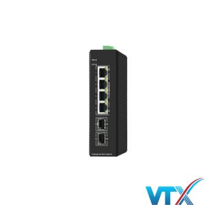 Switch PoE công nghiệp UPCOM PIES106G-2GS-4P có quản lý