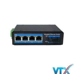 Switch UPCOM PIES205G-GF-4P 4 cổng T(X) + 1 cổng FX