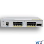 Switch chia mạng Cisco 16 cổng Ethernet Gigabit + 2 cổng SFP - CBS250-16P-2G