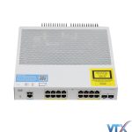 Switch chia mạng Cisco 16 cổng Ethernet Gigabit + 2 cổng SFP - CBS250-16P-2G (23)